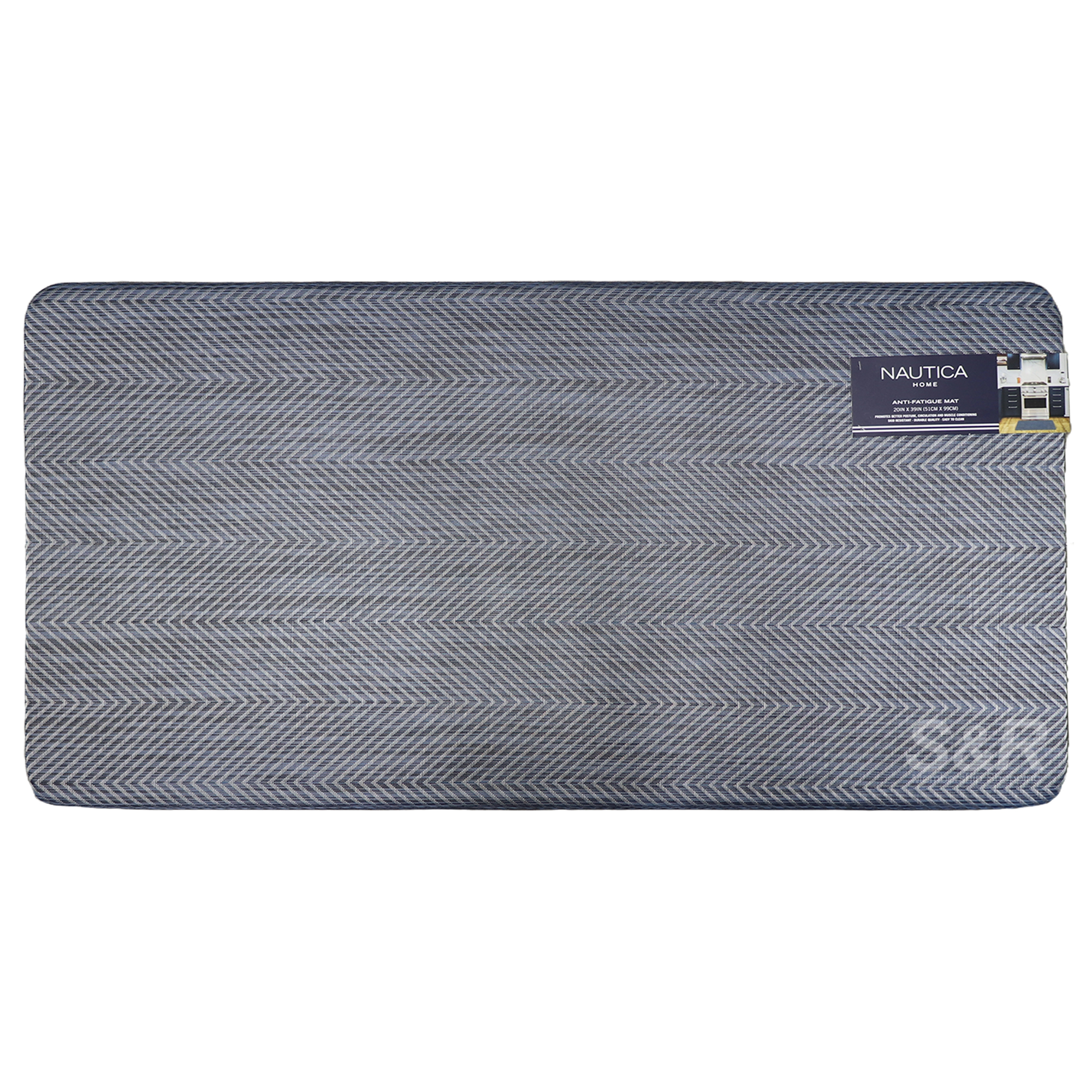 Nautica Home Anti-Fatigue Kitchen Mat 20x39in Nautica Home Anti-Fatigue Kitchen Mat 20x39in
